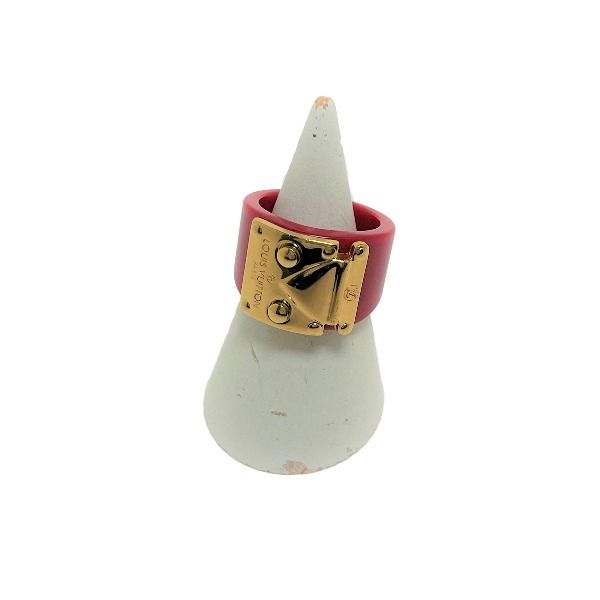 Louis Vuitton L Size Plastic GP Ring Red — view 5