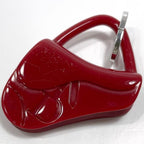 Christian Dior Key Ring Red Silver Plastic — view 5