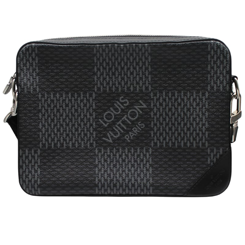 Louis Vuitton Damier Graphite Trio Messenger Shoulder Bag — view 3