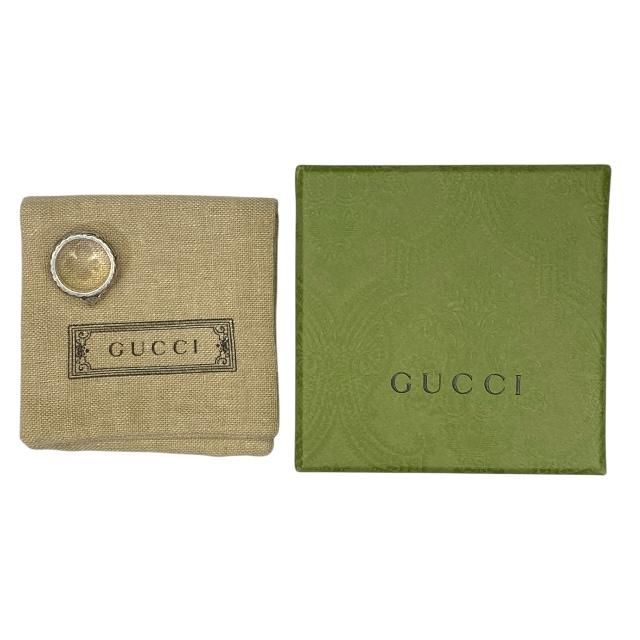 Gucci Cat Head Ring Jewelry Animal SV 925 Silver 8 — view 9