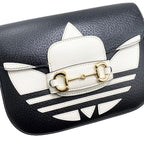 Gucci Adidas Collaboration Shoulder Bag Horsebit Mini Logo Black — view 6