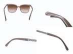 Chanel Sunglasses Chain Temple Acetate Metal Brown Silver Eyewear — view 7
