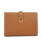 Hermes New-h Passant Compact Veau Epsom Gold Silver Hardware Bifold — view 3