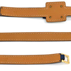 Hermes Auchelie Dubretour Leather Bracelet Double Winding T2 155 cm — view 7