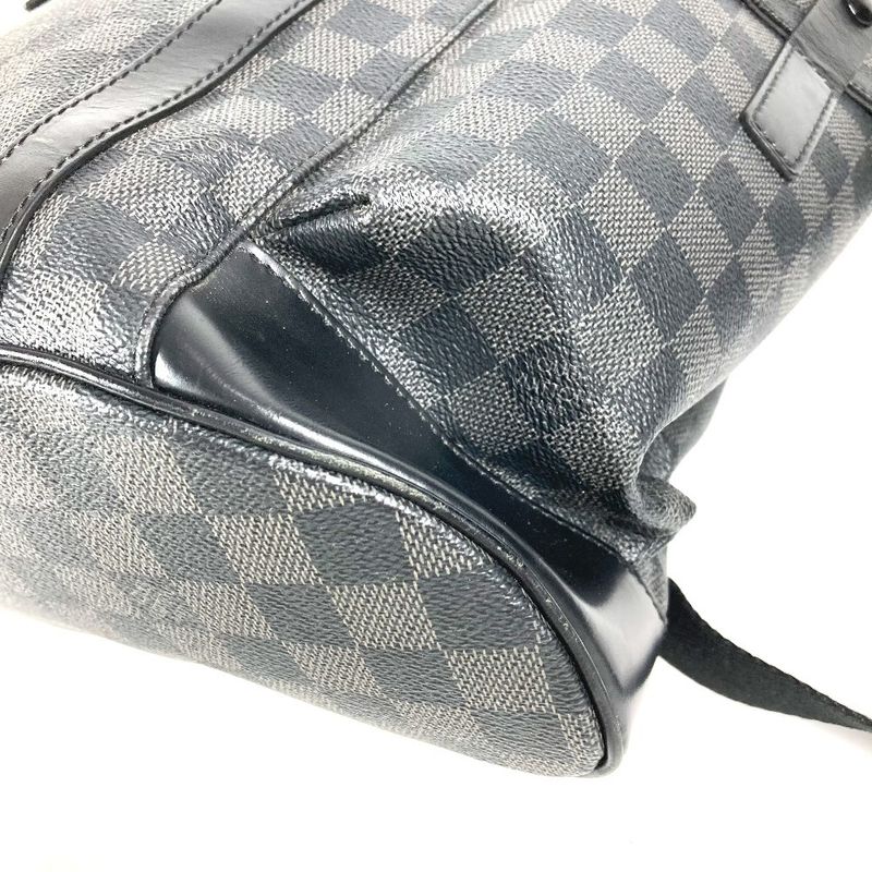 Louis Vuitton Backpack Christopher MM Damier Graphite — view 6