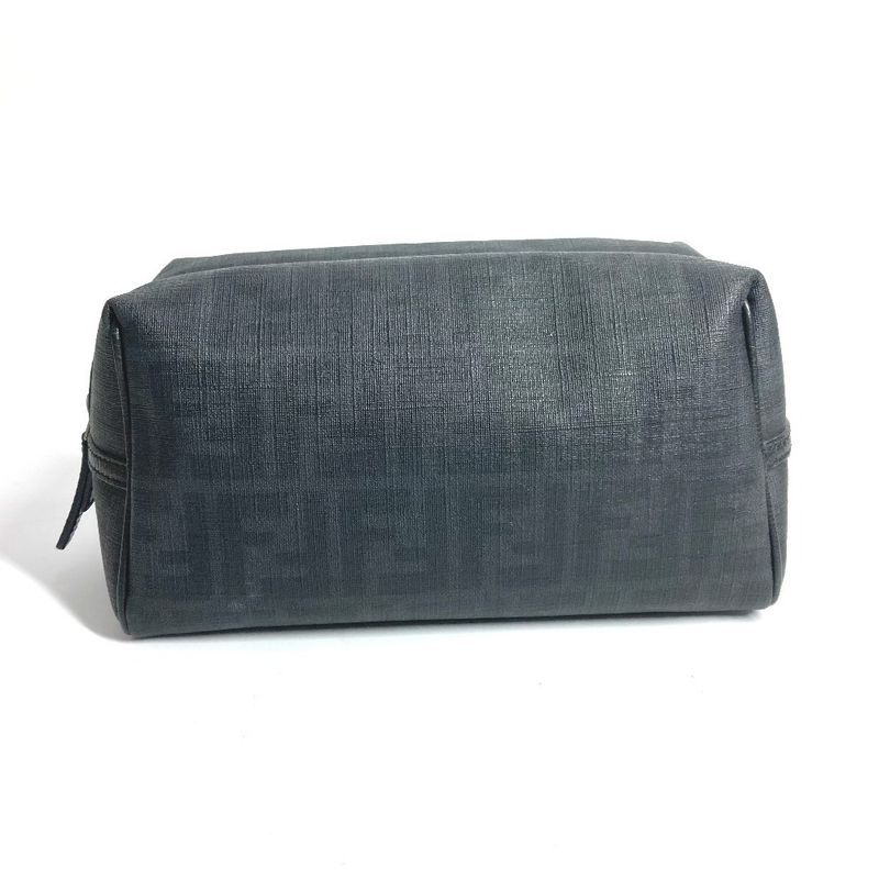 Fendi Second Bag Zucca Logo Black — view 2