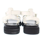 Celine Clea Cles a Triomphe Gladiator Sandals White Black 36 — view 3