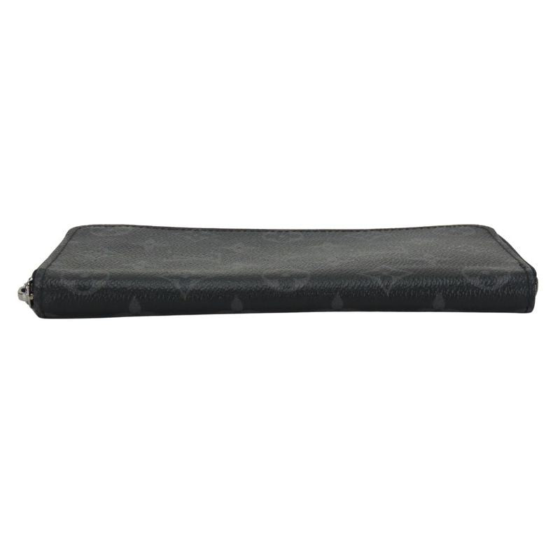 Louis Vuitton Long Wallet Zippy Vertical Monogram Eclipse Black — view 3