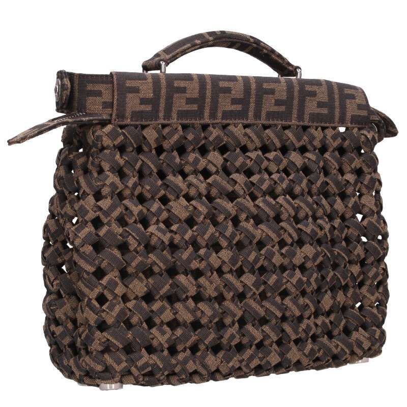 Fendi 7 Va530 icy You Mini Zucca Pattern Handbag — view 2