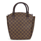 Louis Vuitton Handbag Sariasau Damier Ebene Brown Gold Hardware — view 3