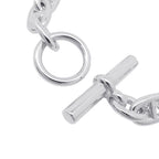 Hermes Bracelet Chaine D'ancre MM 13 Links Silver — view 4