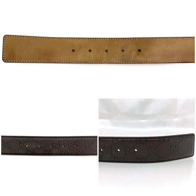 Gucci Belt Brown Cima Interlocking — view 5