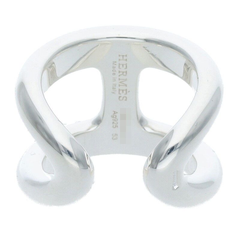 Hermes Osmose GM Silver Ring 53 13 — view 3