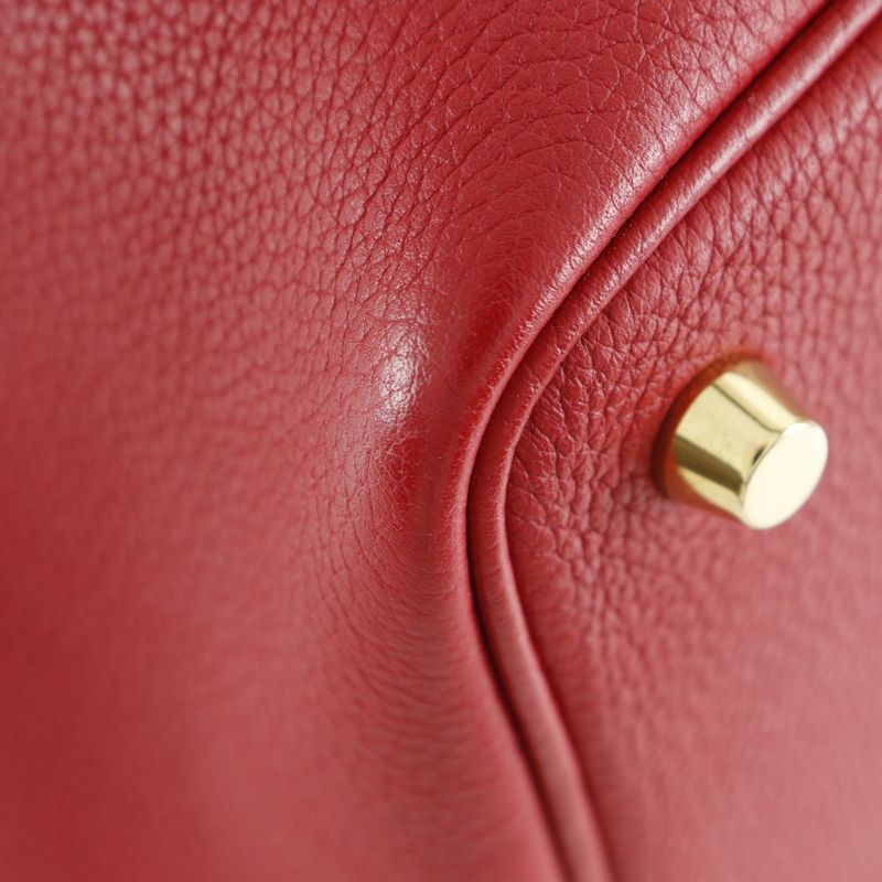 Hermes Picotin Lock 18 PM Taurillon Maurice Red Gold Hardware C Handbag — view 4