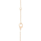 Hermes Finesse 18K Pink Gold Diamond Necklace — view 5