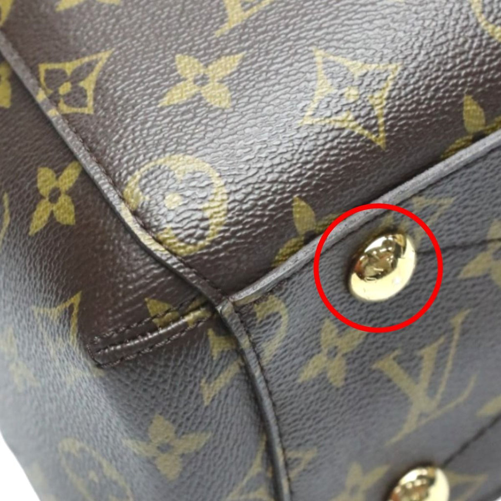 Louis Vuitton Monogram Montaigne BB Shoulder Bag — view 8