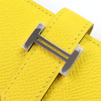 Hermes Bearn Souffle Vaux Epson Jeanne Naples Silver Hardware H Logo Foldable — view 5
