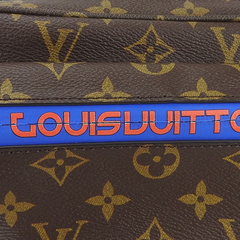 Louis Vuitton Waist Bag Pacific Bum Monogram Brown Blue Kim Jones — view 5