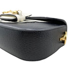 Gucci Adidas Collaboration Shoulder Bag Horsebit Logo Chain Black — view 7