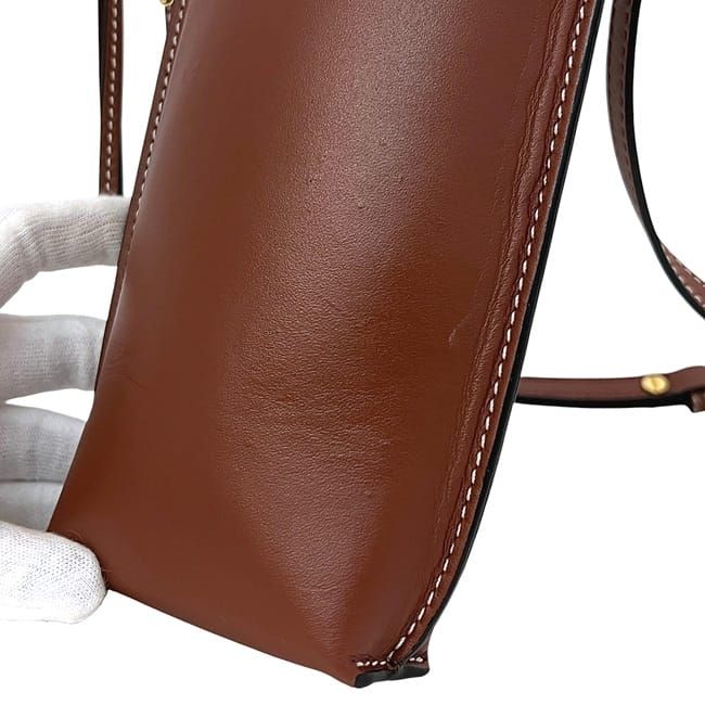 Loewe Shoulder Bag Phone Brown Gate Open — view 9