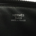 Hermes Handbag Cadenas Bag Tadelaqt Black Silver Hardware U Mark — view 7