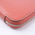 Hermes Azap Silk Inn Long Vaux Epson Rose Jaipur Pink T Wallet — view 4