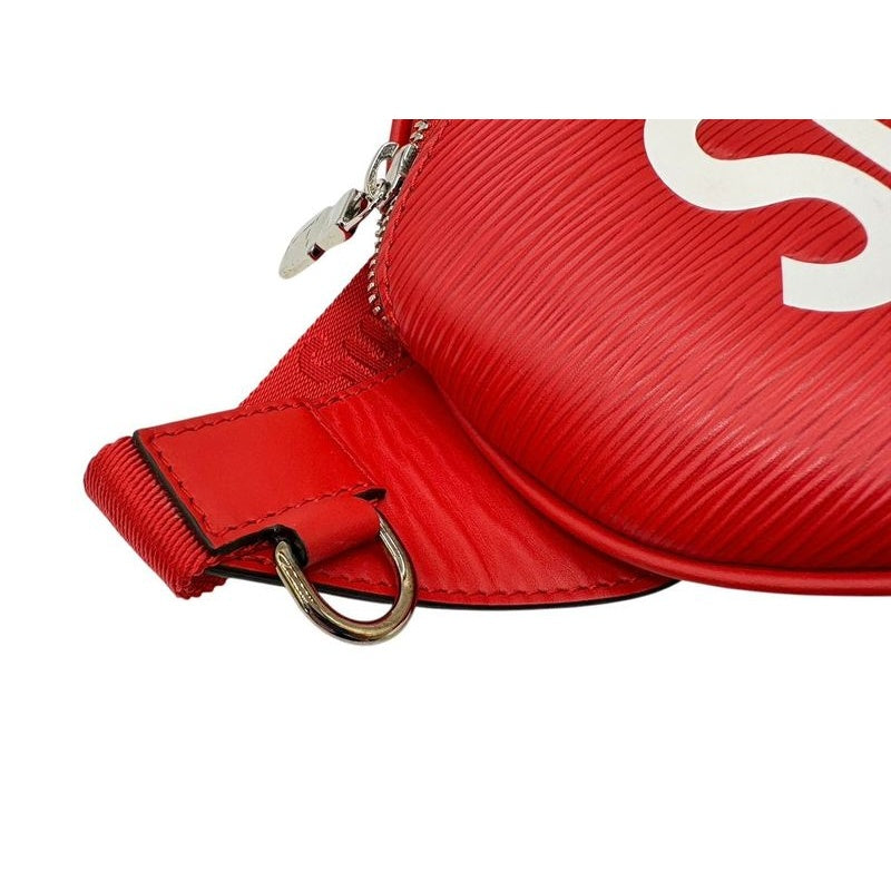 Louis Vuitton Waist Bag Bum Body Epi Leather Red 2491 — view 7