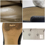 Hermes Short Boots Black Silver Hardware Kelly — view 8
