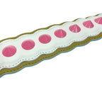Fendi Strap You Shoulder Small Studded Leather Brown White Pink — view 6