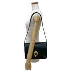 Celine Vintage Carriage Hardware Horseshoe Leather Semi