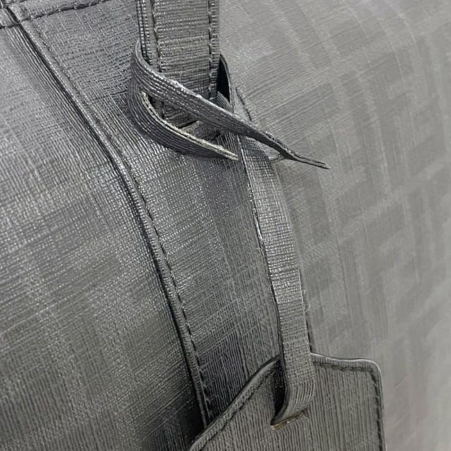 Fendi Tote Bag Black Zucchino 2288 7 Va196 uzd — view 7