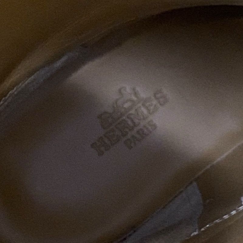 Hermes Boots Long Shoes Leather Black Silver Kelly Hardware — view 7