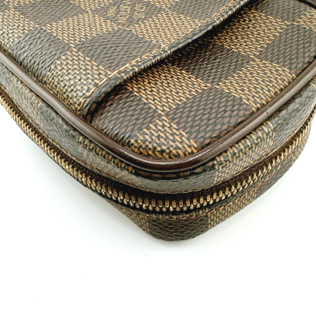 Louis Vuitton Damier Pouch Okapi GM Shoulder Bag Brown — view 8