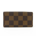 Louis Vuitton Key Case Multicles 4 Damier Canvas Brown Small Items — view 2
