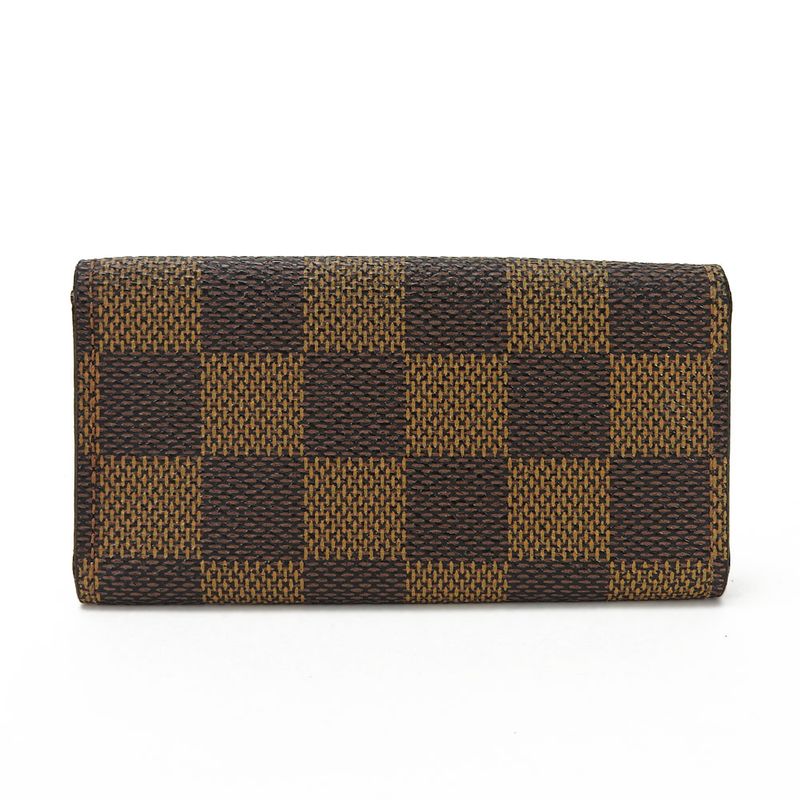 Louis Vuitton Key Case Multicles 4 Damier Canvas Brown Small Items — view 2
