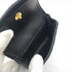 Chanel CC Logo Push Lock Mini Quilted Waist Pouch Black — view 6