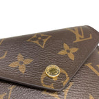 Louis Vuitton Wallet Portefeuille Victorine Monogram Gold Hardware 1352 — view 8