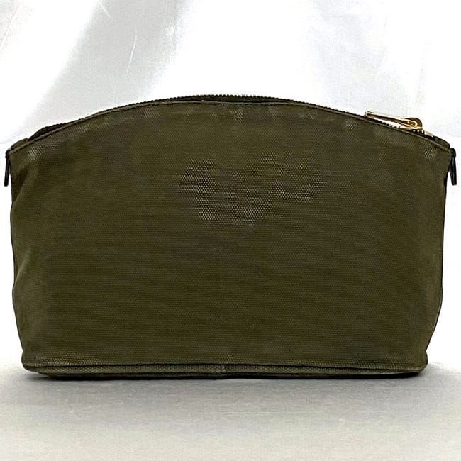 Prada Pouch Khaki Canapa 1 N1857 — view 4