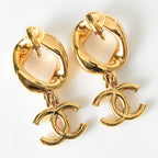 Chanel Faux Pearl Earrings — view 3