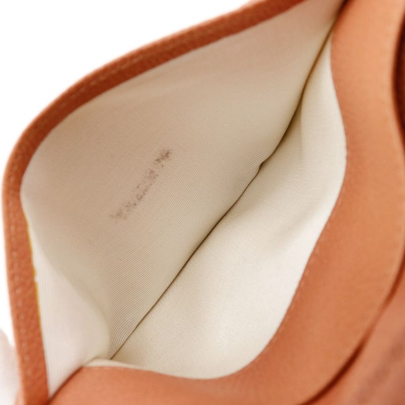 Chanel Coco Mark Caviar Leather Pink Trifold Wallet — view 8