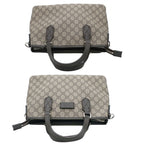 Gucci Tote Bag GG Supreme 429019.486628 Beige Brown Silver Hardware — view 4