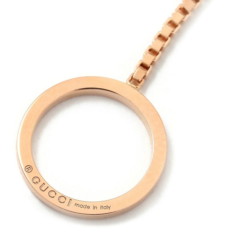 Gucci Necklace Link to Love Pink — view 5