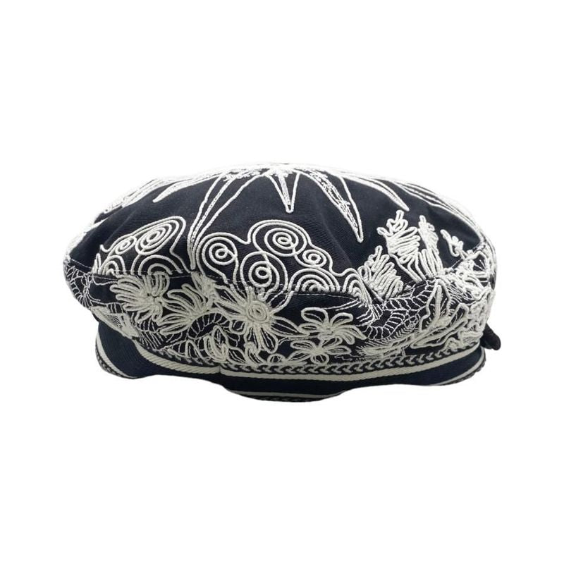 Christian Dior Sailor Cap Embroidered Design Travel 31 Rev920 X131 56 Size — view 4