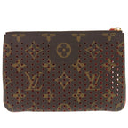 Louis Vuitton Pochette Platte Monogram Perfo Oranger Pouch 0280 — view 2