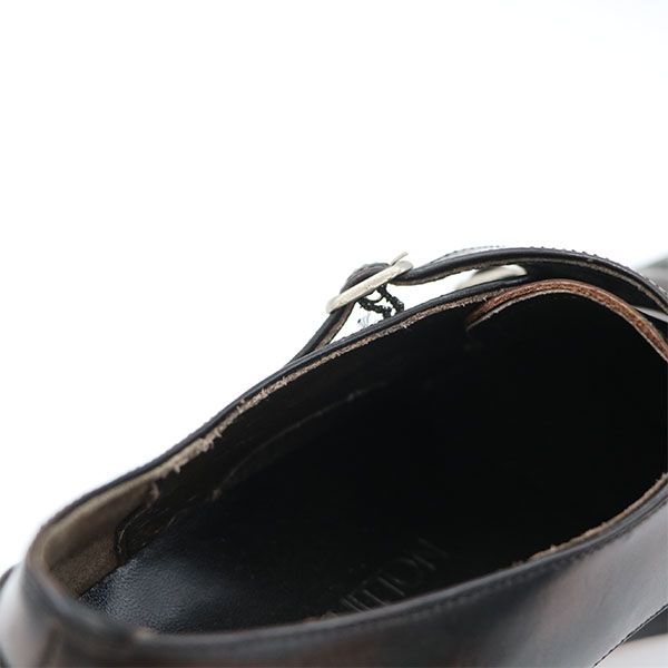 Louis Vuitton Double Monk Strap Shoes Business Size 8 Leather — view 6