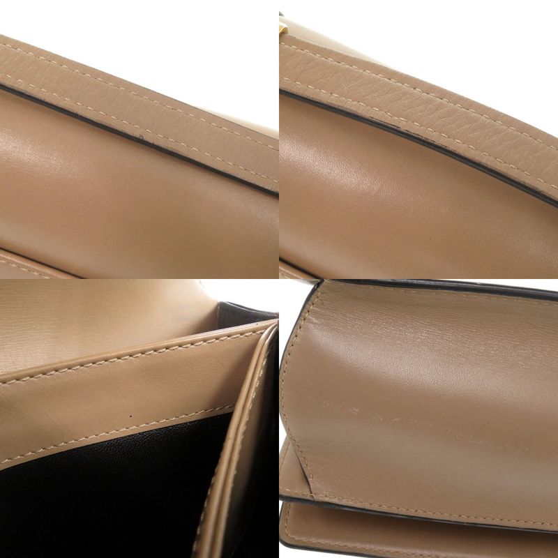 Loewe Barcelona Leather Beige Shoulder Bag 0242 — view 7