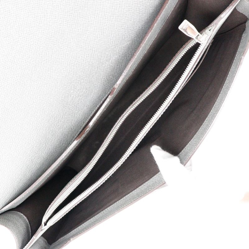 Louis Vuitton Neo Robusto 2 Briefcase Taiga Glacier Gray Business — view 6
