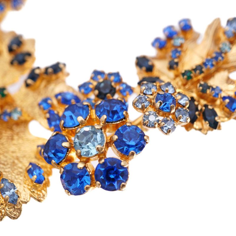 Dior Rhinestone Necklace Vintage Ri — view 5