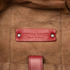 Bottega Veneta Intrecciato Backpack Wine Red Leather — view 5